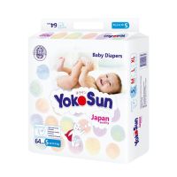 Подг. YokoSun детские на липучках №1 S (до 6кг) 64шт